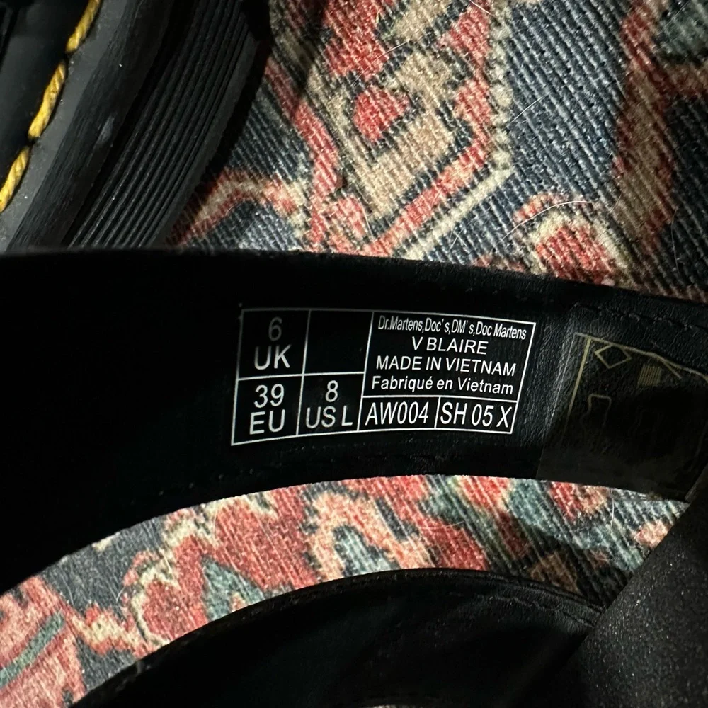 Dr. Martens Blaire Black Leather Sandals - Picture 6 of 6